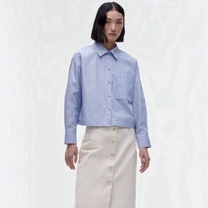 Zara Striped Pocket Shirt